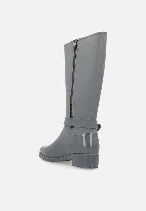 Viabeach - Cloudy 1 Riding Boot - Charcoal