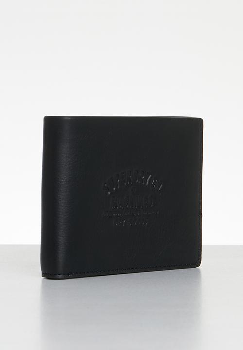 Superdry. - Leather Goods Wallet - Black