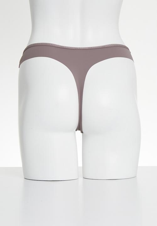KANGOL - 3 Pack lazer cut thongs - multi