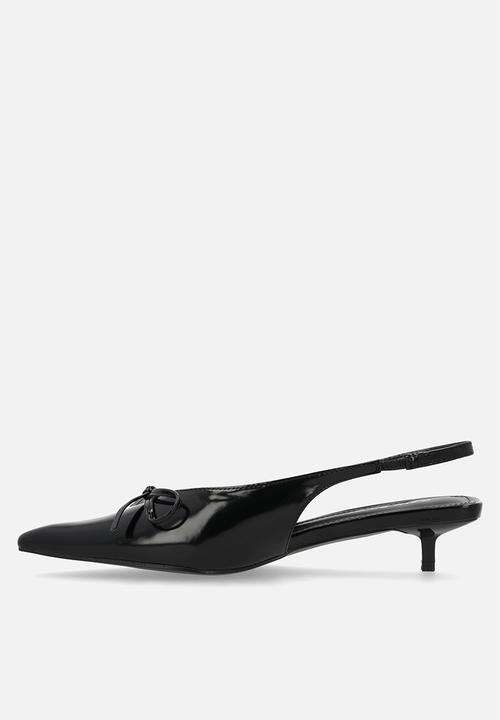 Public Desire - Meadow Slingback - Black