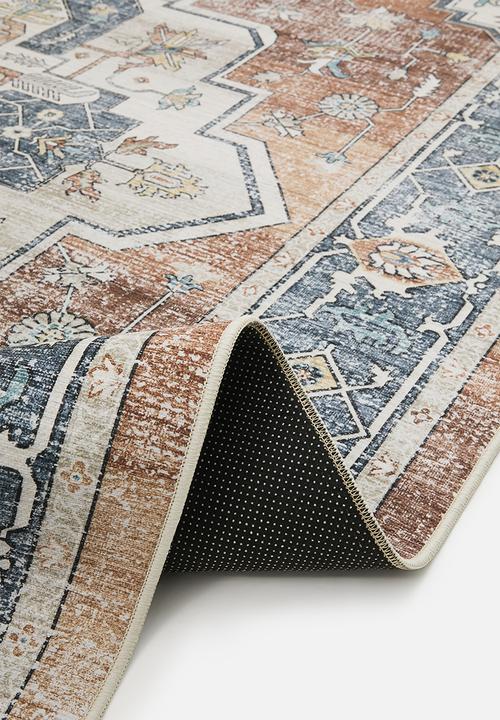 Fotakis - Option Antique Rug - Rust & Navy