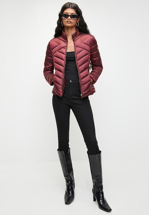 SISSY BOY - Ravilla Puffer Jacket - Burgundy