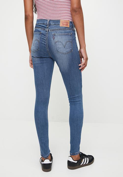 Levi’s® - Curvy Super Skinny Lapis Topic - blue