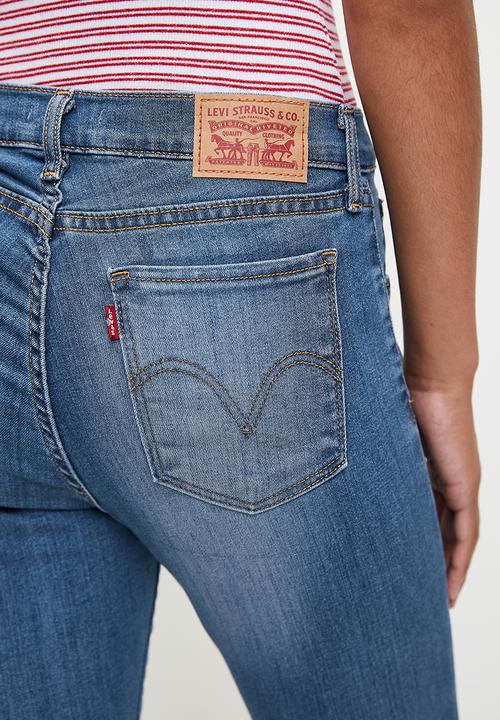 Levi’s® - Curvy Super Skinny Lapis Topic - blue