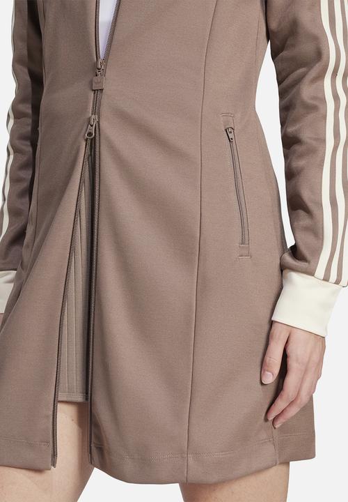 adidas Originals - 3S Track Dress - Trace Brown