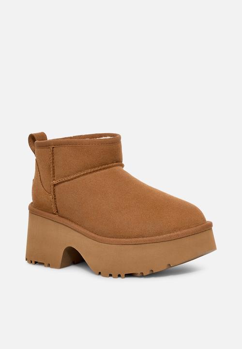 UGG® - Classic ultra mini new heights boot - chestnut
