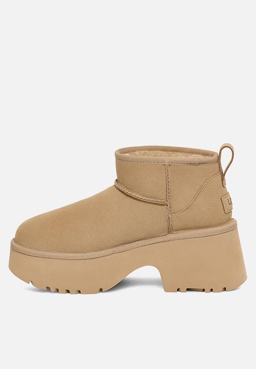 UGG® - Classic ultra mini new heights boot - sand
