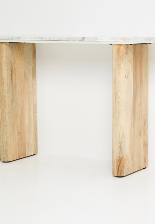 Sixth Floor - Anwar marble & wood console - Toronto