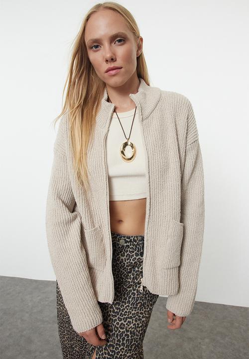 Trendyol - Tas more sustainable soft texture pocket detailed knitwear