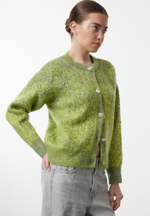 Trendyol - Soft textured patterned knitwear - green