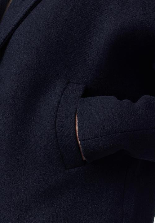 Trendyol - Regular wool coat - navy blue