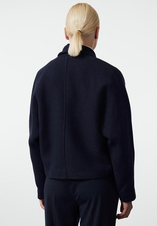 Trendyol - Regular wool coat - navy blue