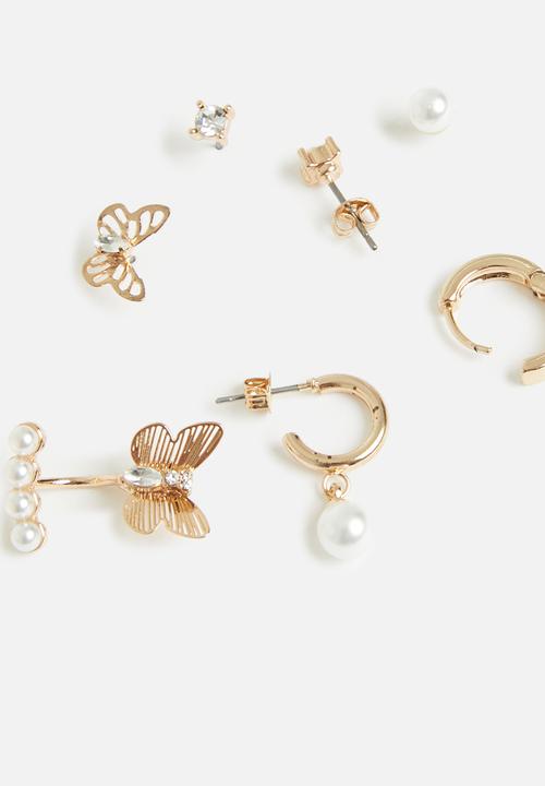 ALDO - Beneyton earring pack - gold