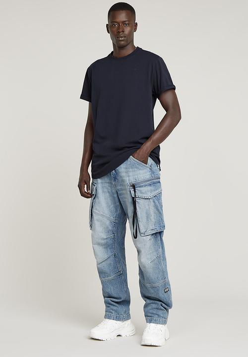 G-STAR - Lash r t short sleeve - blue