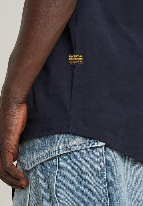 G-STAR - Lash r t short sleeve - blue