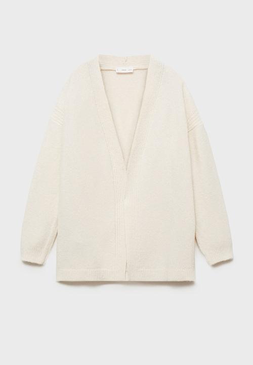MANGO - Cardigan tique - light beige