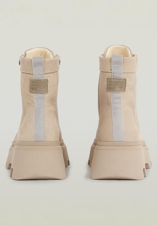 G-STAR - Kate ll lace-up mid w boot - sand leather