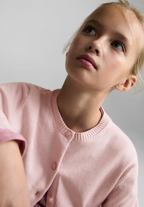 MANGO - Cardigan emma7 - light pastel pink