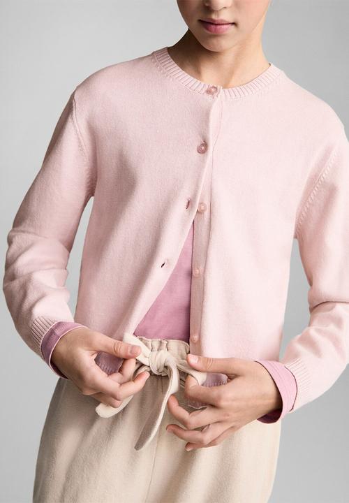 MANGO - Cardigan emma7 - light pastel pink