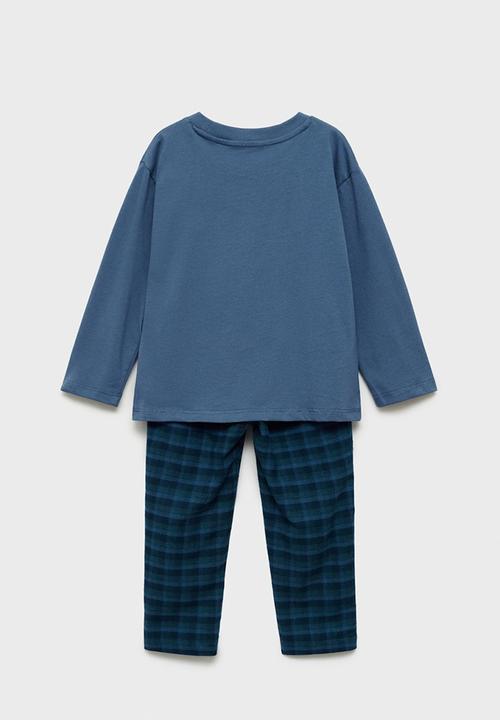 MANGO - Pyjama coldb - medium blue
