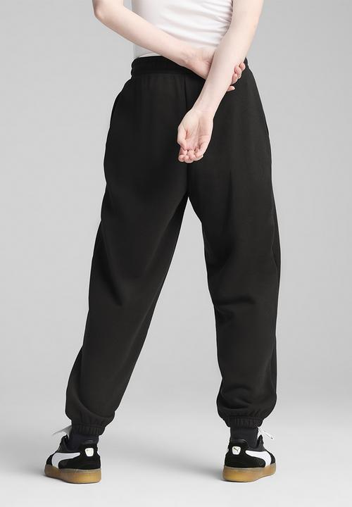PUMA - Wardrobe Ess Relaxed Sweatpants Tr Cl - Puma Black