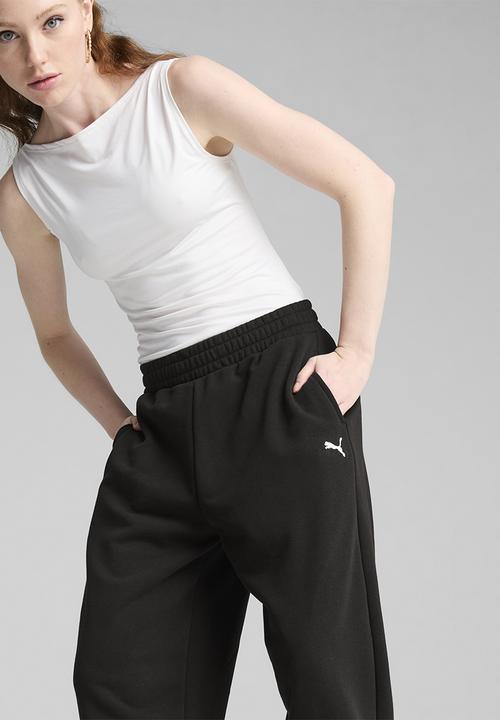 PUMA - Wardrobe Ess Relaxed Sweatpants Tr Cl - Puma Black