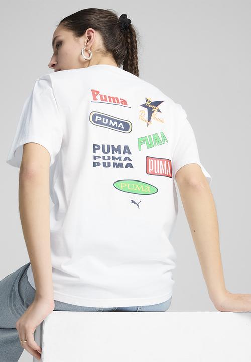 PUMA - Plus Road To Unity Relaxed Graphic Tee - Puma White