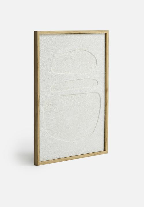 Sixth Floor - Lumi Wall Art - white