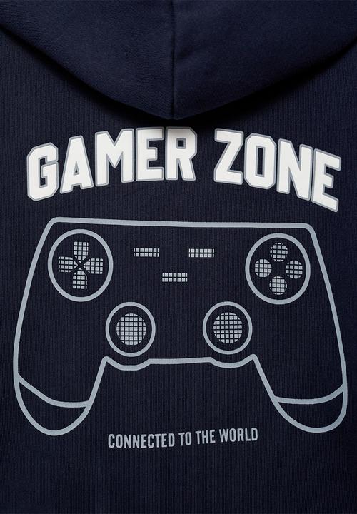 MANGO - Sweatshirt gamer - navy