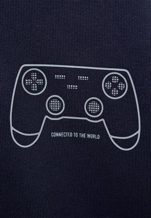 MANGO - Sweatshirt gamer - navy