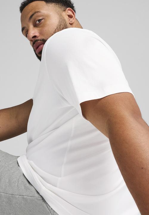 PUMA - ESS Small No. 1 Logo Tee M - PUMA White