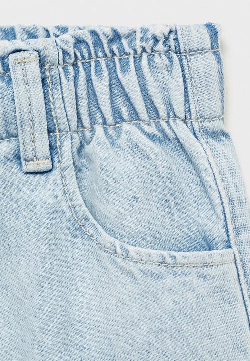 MANGO - Skirt cindy8 - open blue