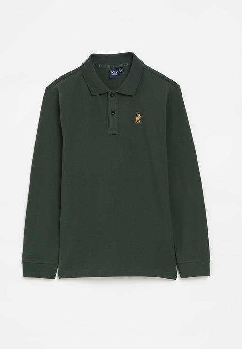 #FR2GOLF / LONG SLEEVE POLO 限定品 Boys robert ls golfer - forest green