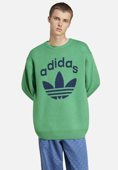 Knit Crewneck - Green/Nindig