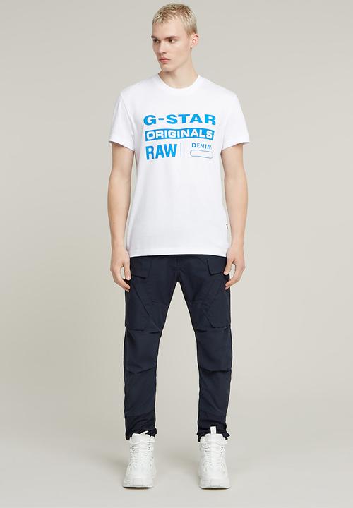 G-STAR - originals r t - white