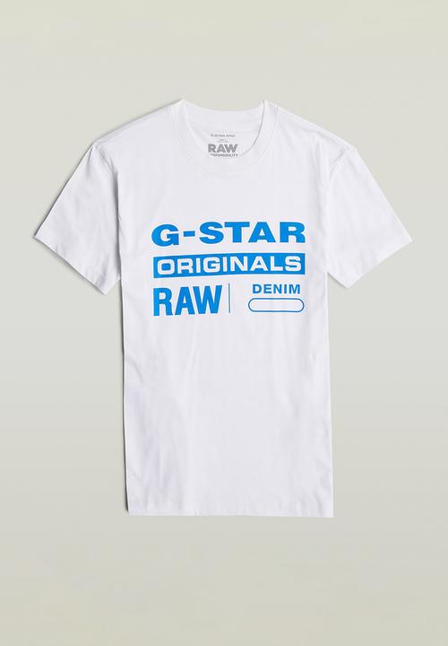 G-STAR - originals r t - white