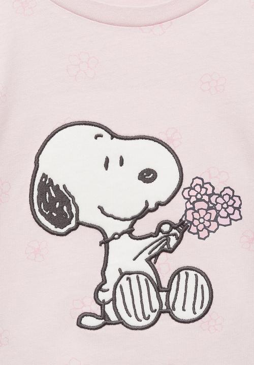 MANGO - Pyjama snoopyb - pink