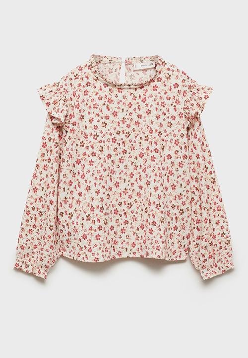 MANGO - T-shirt espe - natural