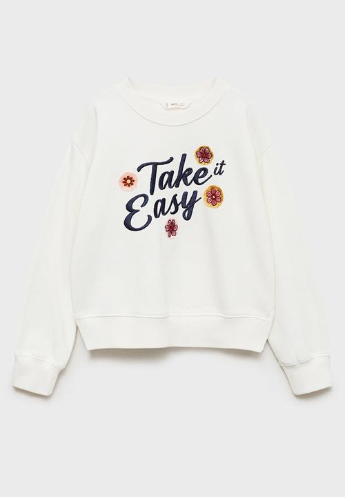MANGO - Sweatshirt easy - natural
