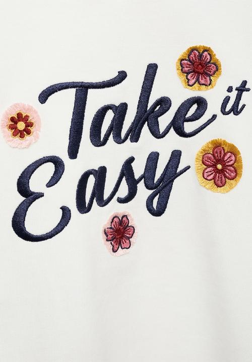MANGO - Sweatshirt easy - natural