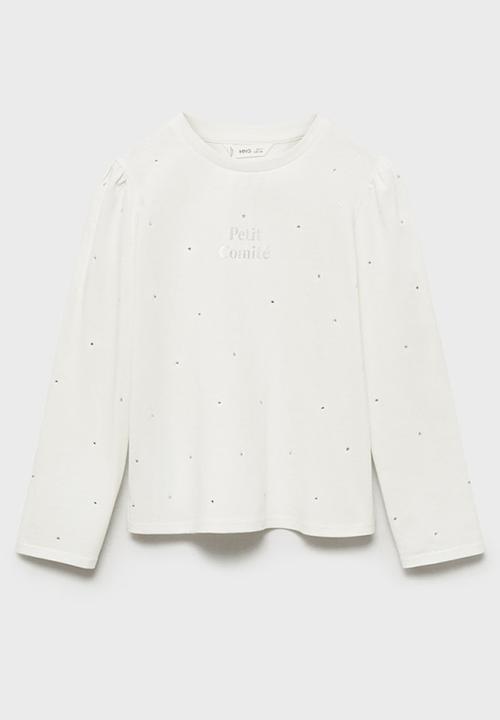 MANGO - T-shirt comite - natural