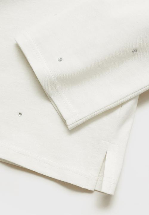MANGO - T-shirt comite - natural