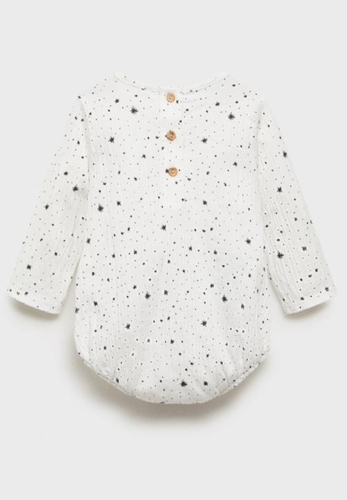 MANGO - Bodysuit mercurio - natural
