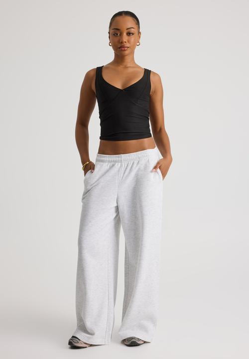 Factorie - Ultra Baggy Trackpant - Silver Marle