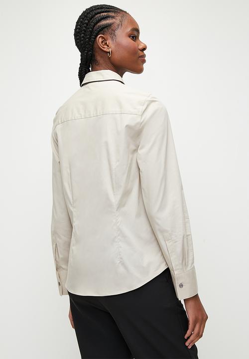 POLO - Wmn jamie long sleeve shirt - birch