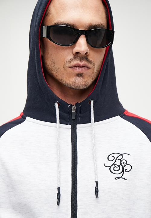 Brave Soul - Prime Jogger Sets - Ecru Marl & Navy