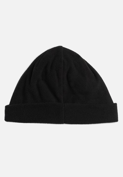 Tommy Hilfiger - Tjm Linear Logo Fleece Beanie - Black