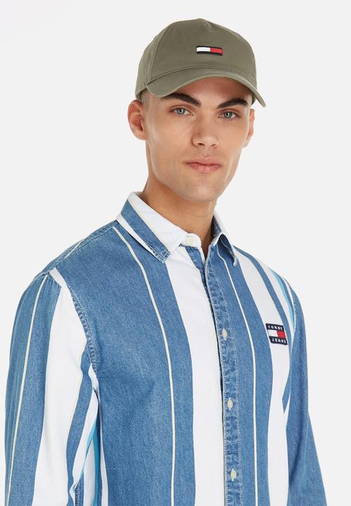 Tommy Hilfiger - Tjm Elongated Flag Cap - Deep Woods