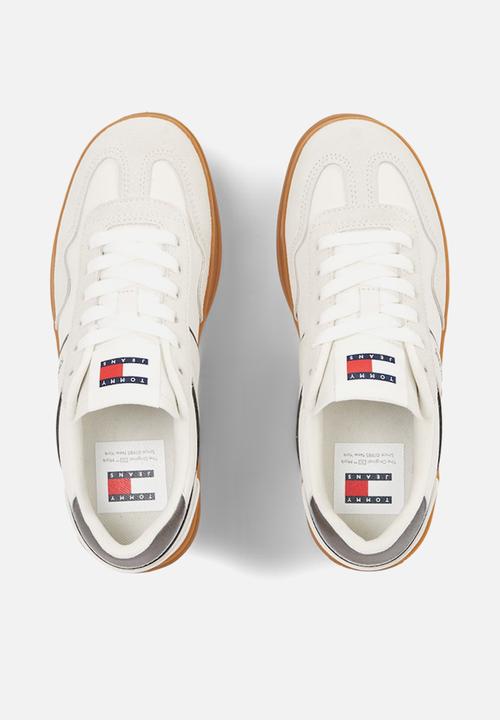 Tommy Hilfiger - The greenwich leather sneaker - warm stone