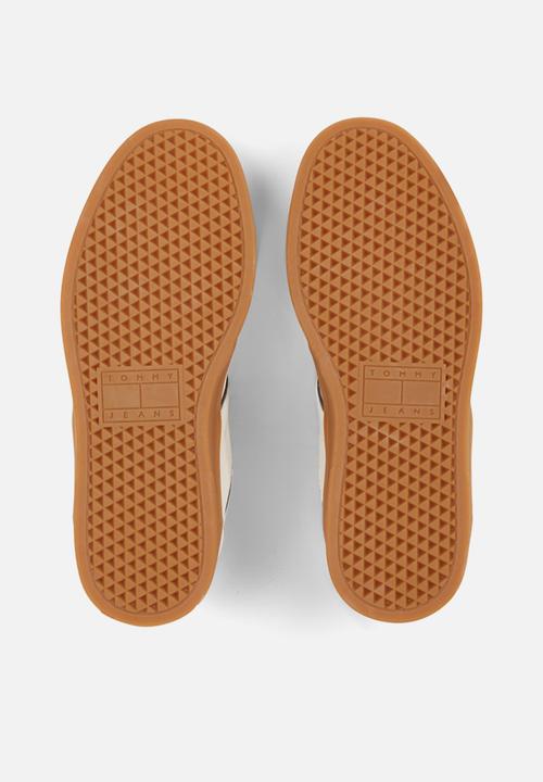 Tommy Hilfiger - The greenwich leather sneaker - warm stone